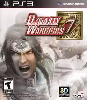 Dynasty Warriors 7 (USA) (v1.02) (Disc) (Update) box cover front